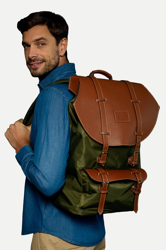 Back Pack Travel Verde