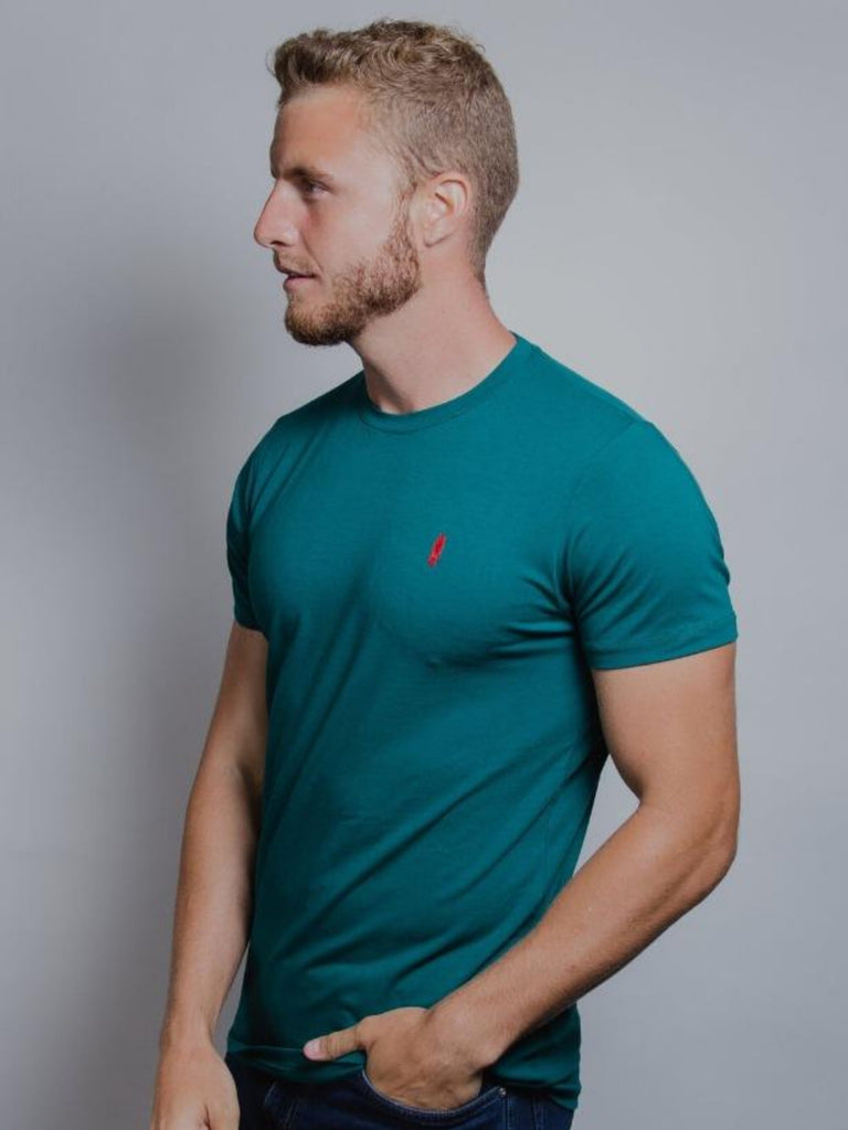 T shirt verde uomo hotsell